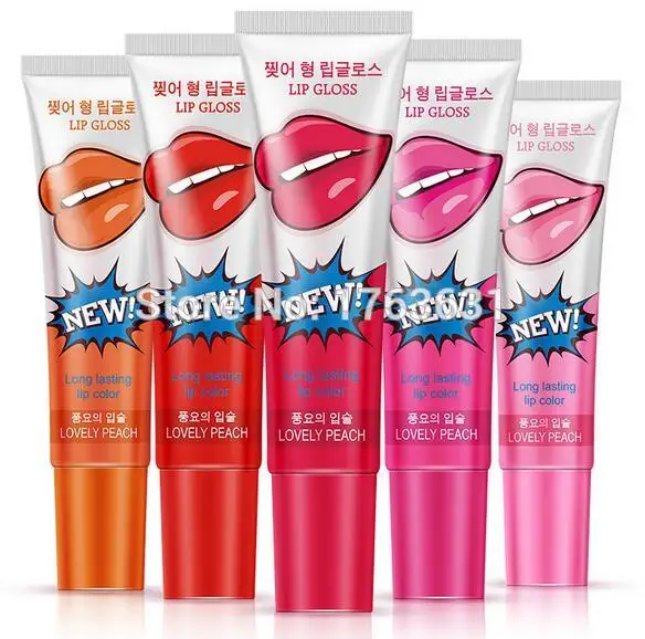 240 шт. Musim panas multi-warna wanita tahan air Peel-off блеск для губ lipstik, Cair ТИНТ, Tato tahan lama