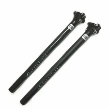 

EC90 Carbon Fiber Bicycle Seatpost 25.4mm MTB Road Bike Seat Tube Matt/Shiny Black Bicycle Seat Tube Seatpost 350/400mm