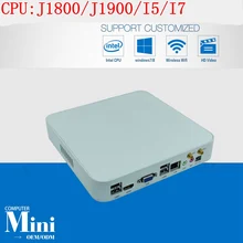 3 года гарантии дешевые DIY Mac мини ПК Windows предустановленный HTPC 1080P Intel Core i5 I7 J1800 J1900 2 Гб Ram 16 Гб SSD 300M Wifi