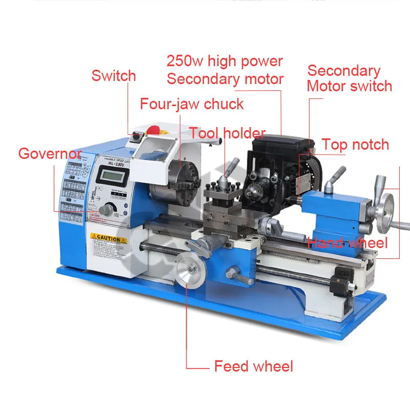 180V CNC многофункциональная бусина машина все металлические шестерни бисер машина точная обработка Bodhi плавная регулировка скорости