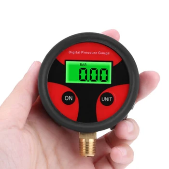 

Auto Car Tyre Tire Air Pressure Gauge Dial Meter Tester Copper+Rubber 0-200PSI Car Truck Bike Digital Tire Pressure Gauge Tool