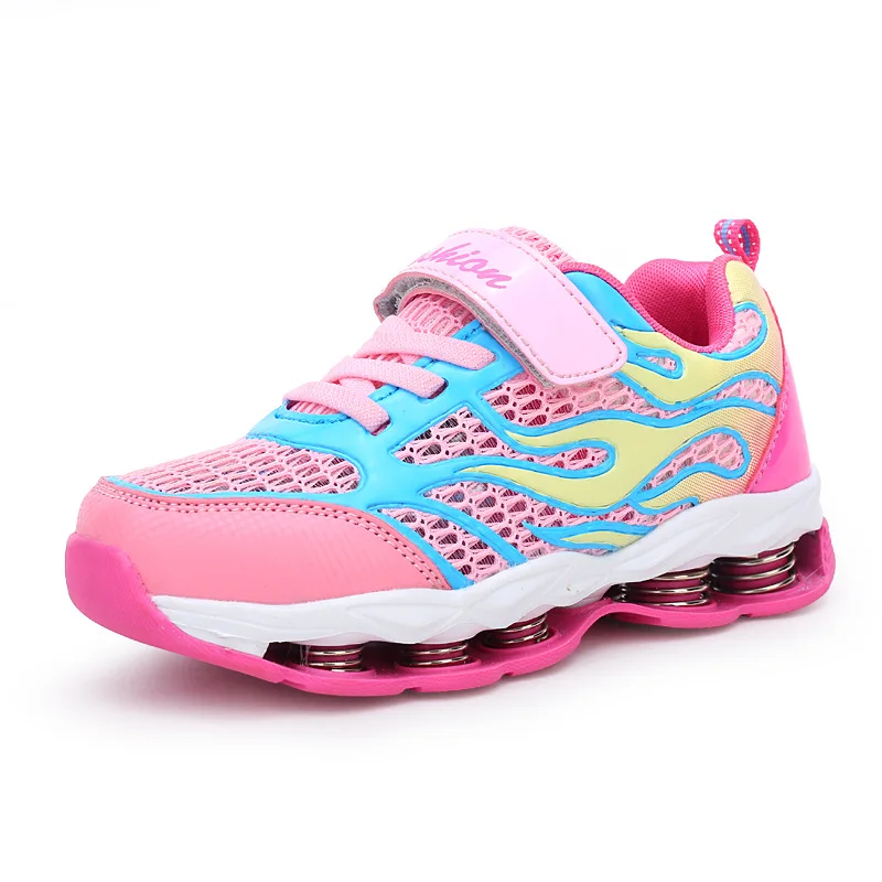 

Children Mesh Casual Shoes Girls Breathable Trainer Flat Sport Shoes Boys Fashion Lightweight Comfortable Sneakers AA11346