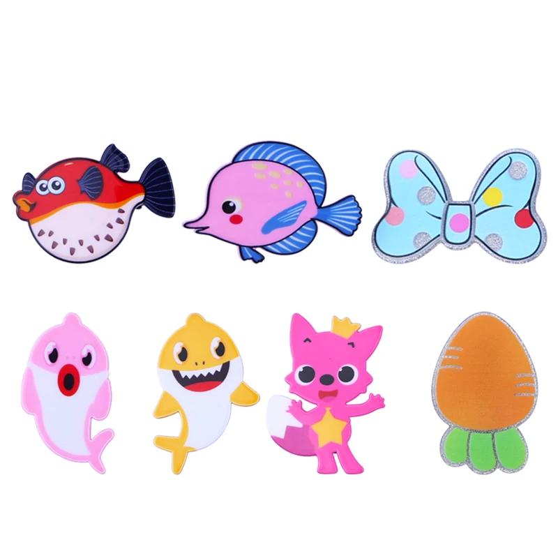 

Fish Hair Clips Set for Children Girls Baby Aligator Claw Women Hair Accessories Cute Animal Fox Dolphin Metal Barrette Hair Pin