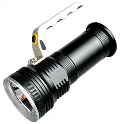 Алюминиевый сплав портативный фонарь Дальний свет Зарядка Светодиодный прожектор высокий свет концентрирующая зарядка портативная лампа
