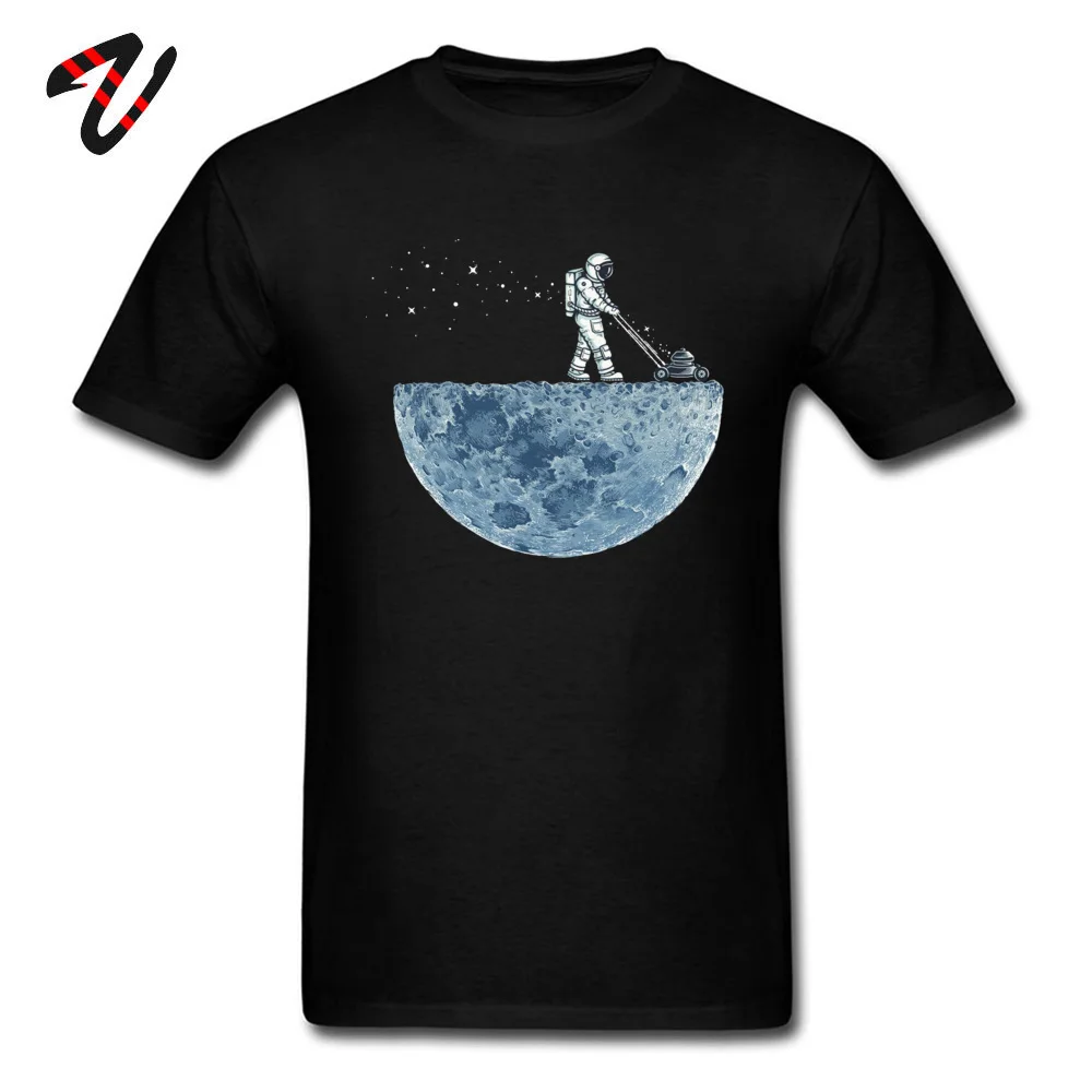 

CCCP T-shirts Men Working On The Moon Tee Shirt 100% Cotton Space X Tops Astronaut Dream Tshirt Novelty Streetwear Plus Size