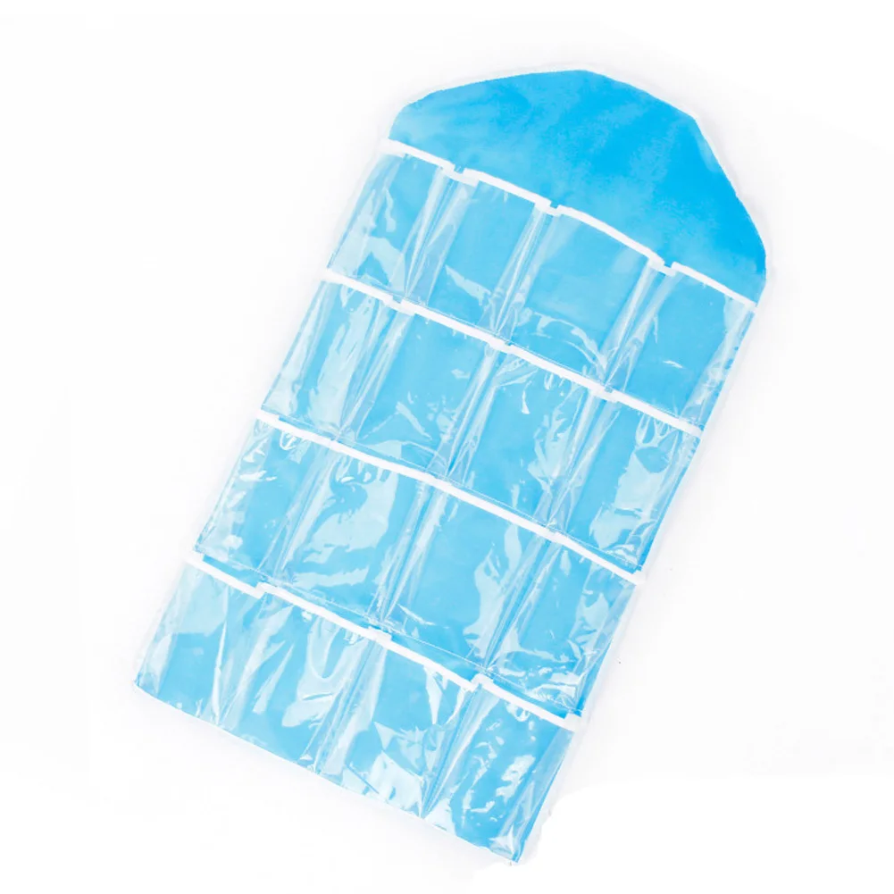 

Small Things 16 Compartment Underwear Cosmetic Socks Pocket Storage Hanging Bag Closet Wall Door Back