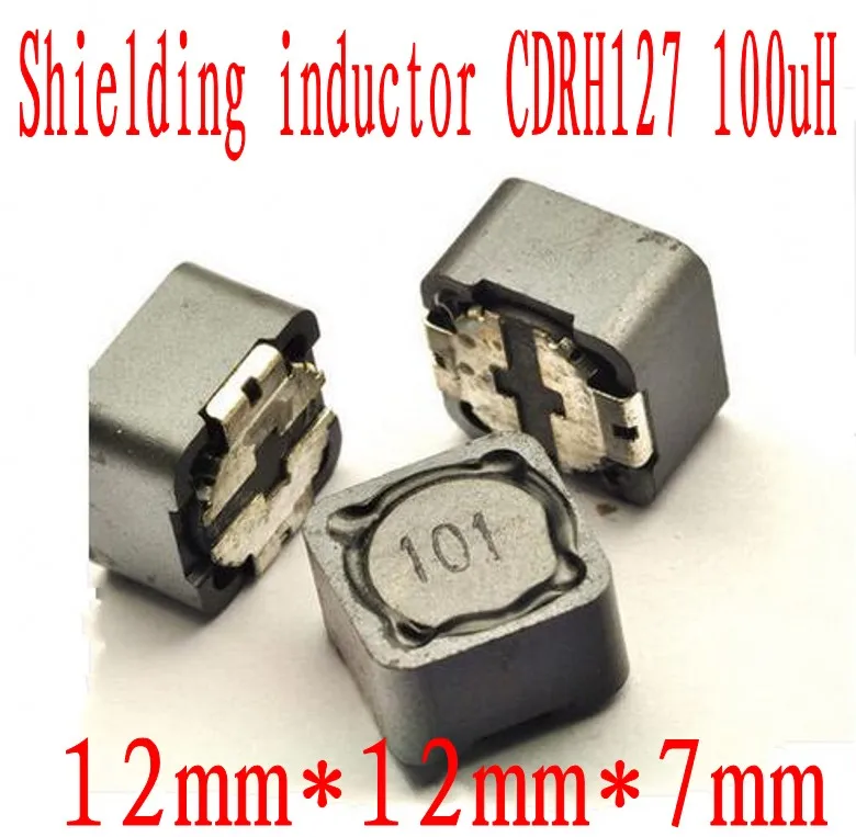 50 шт./лот SMD патч Экранирование мощных индукторов CDRH74R CDRH104R CDRH127R 2.2UH 3.3UH 4.7UH 6.8UH 10UH 22UH 33UH 47UH 68UH 100UH