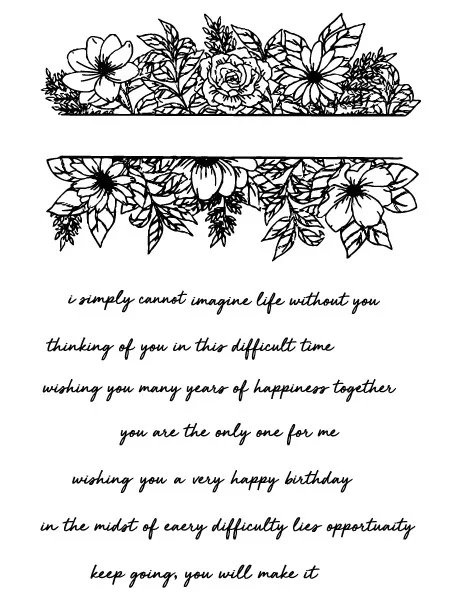 

letter Transparent Clear Stamps for DIY Scrapbooking/Card Making/Kids Christmas Fun Decoration Supplies