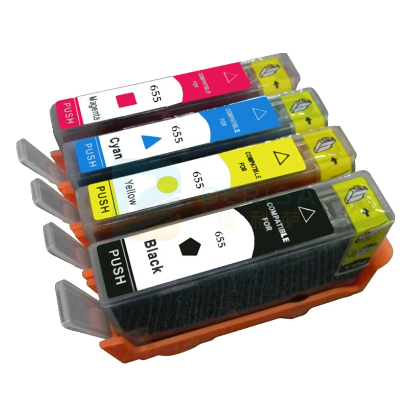 

655 replacement For HP deskjet 3525/ 4615/ 4625/ 5525/6520/ 6525 for officejet 6100 6600 6700 7110 ink cartridge