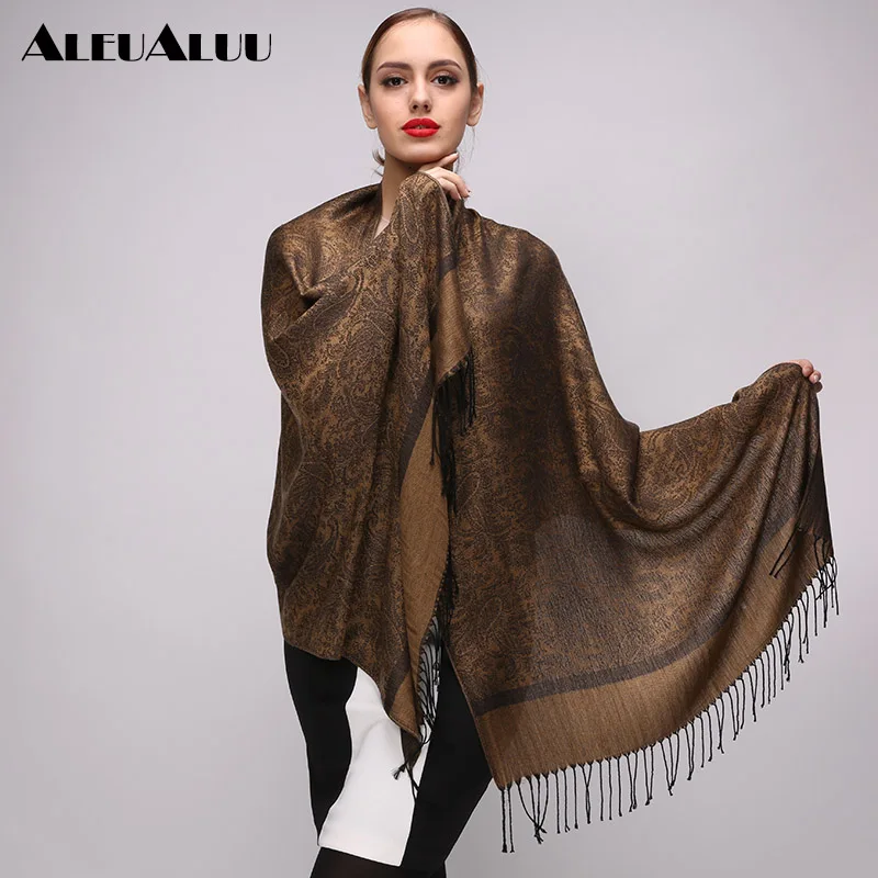 ALEUALUU Cotton Floral Scarf For Women Spring Perfect Quality Soft