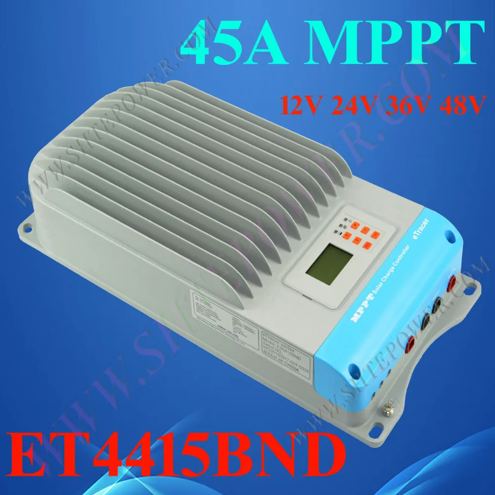 

High quality 45A 150V 12v24v36v /48v auto wok solar charger controller with mppt function