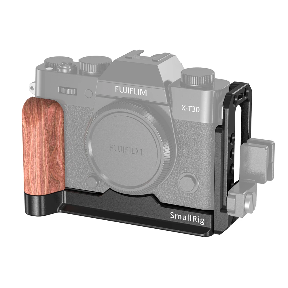 SmallRig X-T20 l-скоба пластина для Fujifilm X-T20 и X-T30 Arca-швейцарская стандартная боковая пластина+ опорная пластина l-образной формы Монтажная пластина-2357