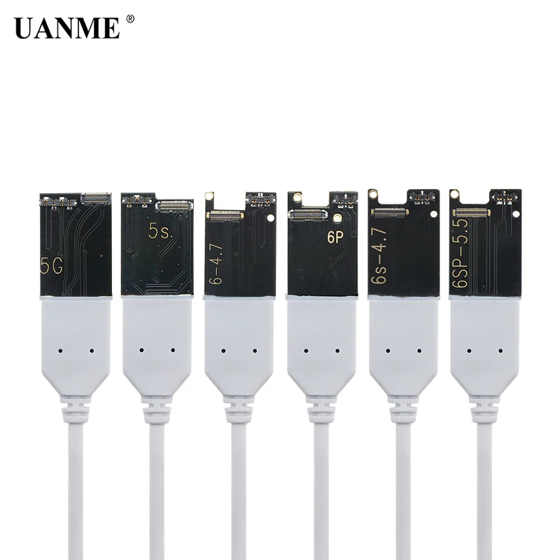 UANME Power Charger Test Cable For iPhone 6 6plus 6s 6splus 4 4G 5G 5C 5S Restore Battery Active Motherboard Testing Repairing UANME Power Charger Test Cable For iPhone 6 6plus 6s 6splus 4 4G 5G 5C 5S Restore Battery Active Motherboard Testing Repairing