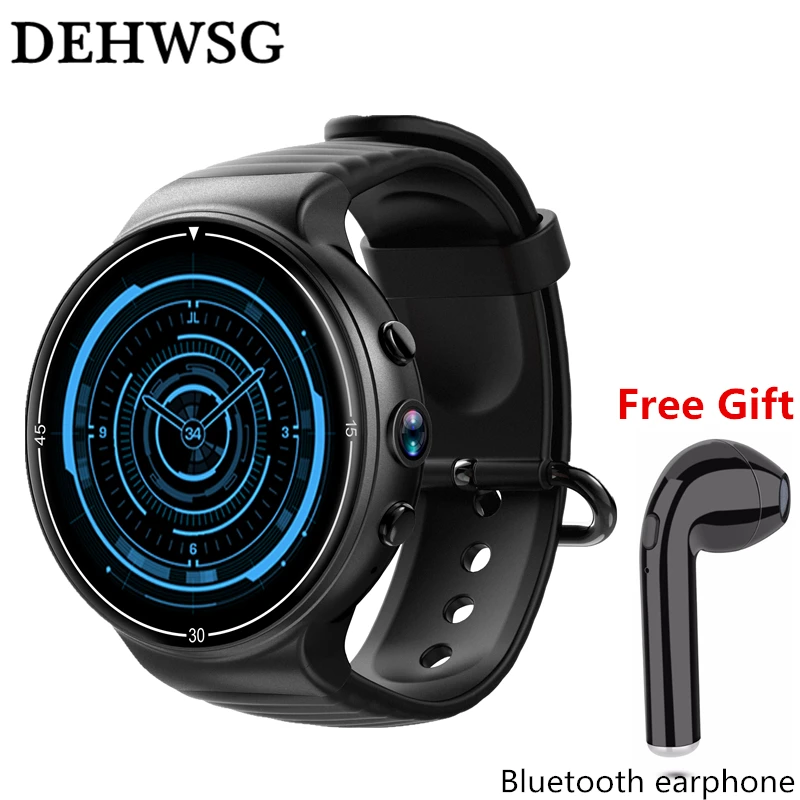 

DEHWSG New 4G LTE Smart Watch I8 Android 7.0 1.39" AMOLED Touch Screen Smartwatch Heart Rate GPS WiFi Bluetooth For IOS Android