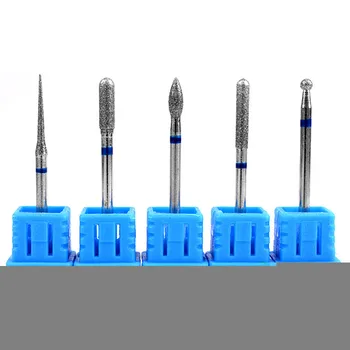 

Nail Tungsten Steel Alloy Grinding Head Polisher Trimming Nail Art Special Grinding Head Tool Five Styles Polishing Tool DA