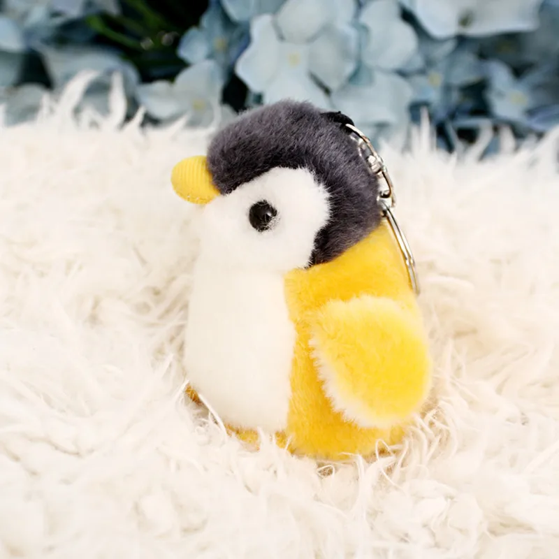 Супер милая плюшевая игрушка 10 см в Корейском стиле с пингвином toyclub, мягкая игрушка-Пингвин, игрушка в виде животного для детей, плюшевый брелок с подвеской в виде пингвина