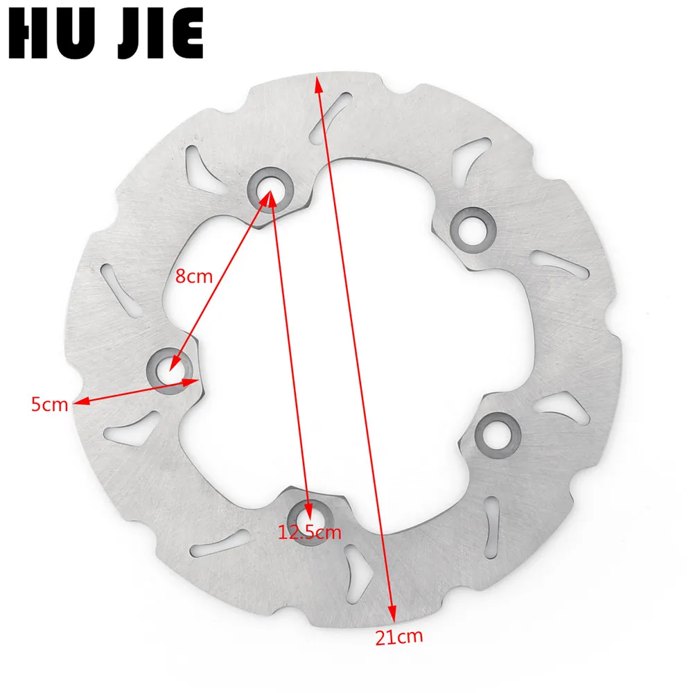 Задний тормозной ротор дискового тормоза мотоцикла для Suzuki AN250 W/X/Y Burgman/Skywave 1998-2006 AN400 X/Y/K1/K2 Burgman/Skywave 99-06