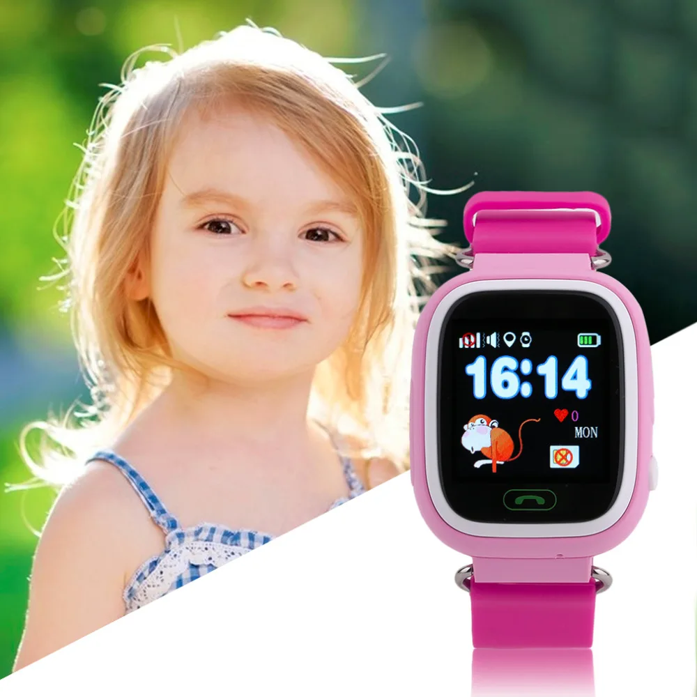  Kinder Student Touchscreen Smart Uhren GPS Positionierung Anruf WiFi Anti Fallen Wasserdichte Armba