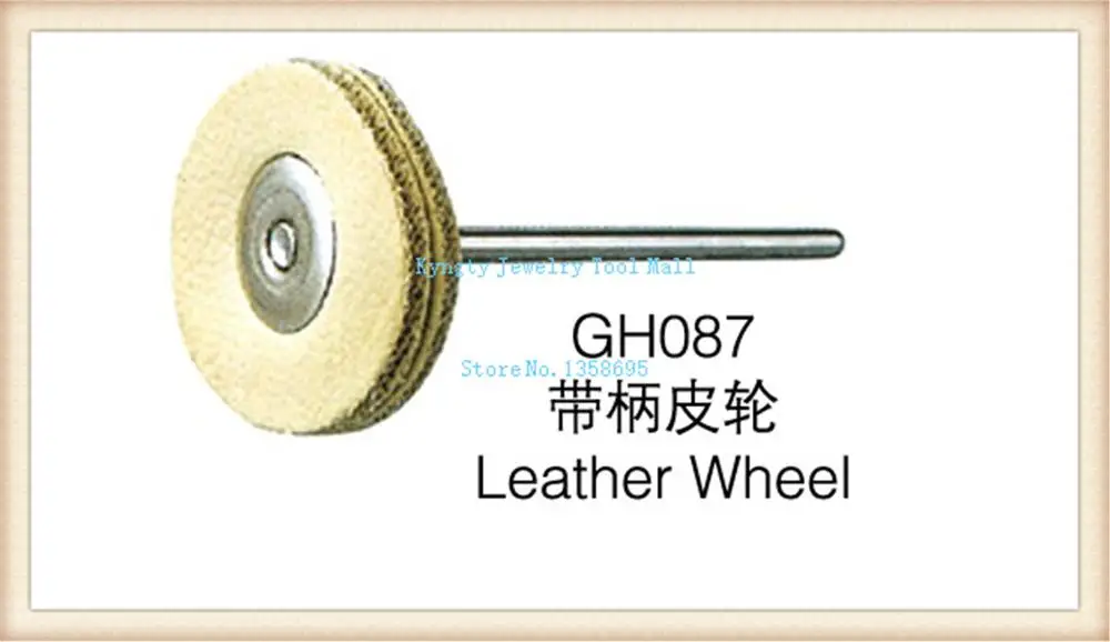 leather polishing wheel Leather Polishing Buffing Wheel with Shank For Jewellery Rotary 100pcs/lot