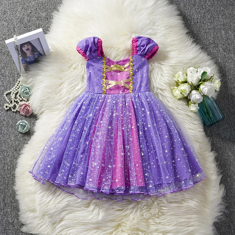 Vestido de Navidad de princesa para niñas de 1 a 5 años, ropa de cumpleaños  de tul con estrella ostentosa, disfraz de Carnaval|Vestidos| - AliExpress