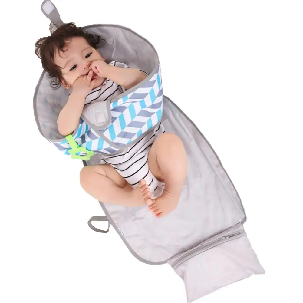 Kidlove 3 в 1 Многофункциональный Портативный Детские Складная не впитывают мочу разнообразные водонепроницаемый подгузник сумка
