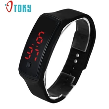 New Arrive Fashion Ultra Thin font b women b font Men Sports Silicone Digital LED Sports