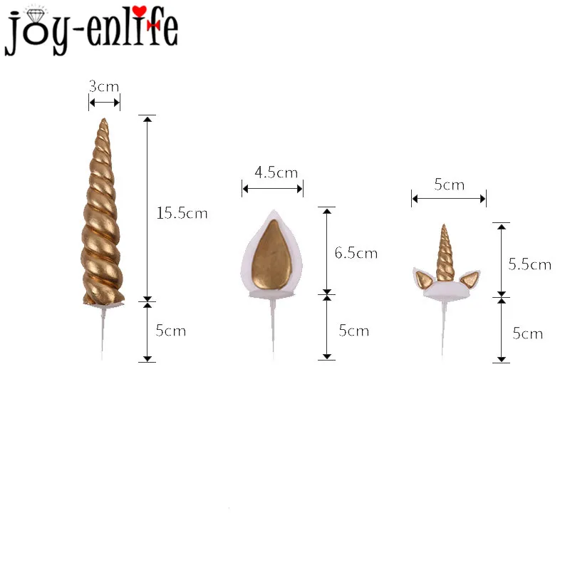 1 Набор, вечерние украшения в виде единорога, креативные крылья единорога, топперы для торта, украшения для детей на первый день рождения, блестящие разноцветные крылья, Топпер для кекса