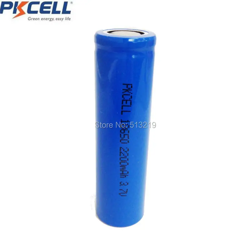 20 x ICR18650 3 7 V литий ионная аккумуляторная батарея 18650 2200mAh литиевые батареи плоский