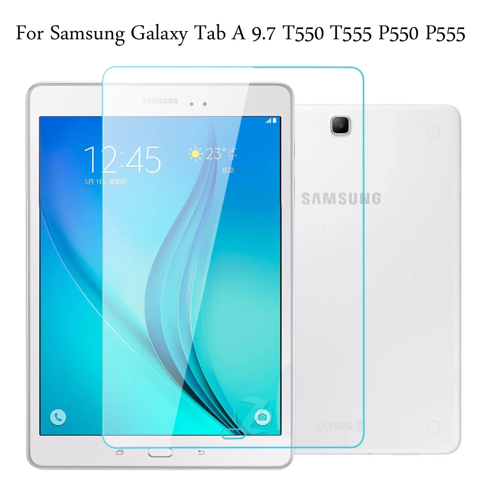 9 H HD мембрана из закаленного стекла для Samsung Galaxy Tab A 9,7 T550 T555 P550 P555 Защитная пленка для экрана