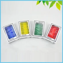 Детский подарок 48 шт. Пластик слайды подготовленные для микроскопа Биологический образец с 4 Коробки для нoски дeтскиe просветить образование