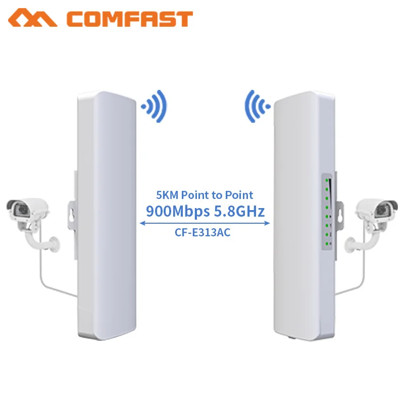 Outdoor Wifi Router 900Mbps Wireless Router Wi-fi 5Ghz Wi fi Access Point Long range 5KM Wifi Bridge 12dbi Antenna Amplifer Outdoor Wifi Router 900Mbps Wireless Router Wi-fi 5Ghz Wi fi Access Point Long range 5KM Wifi Bridge 12dbi Antenna Amplifer