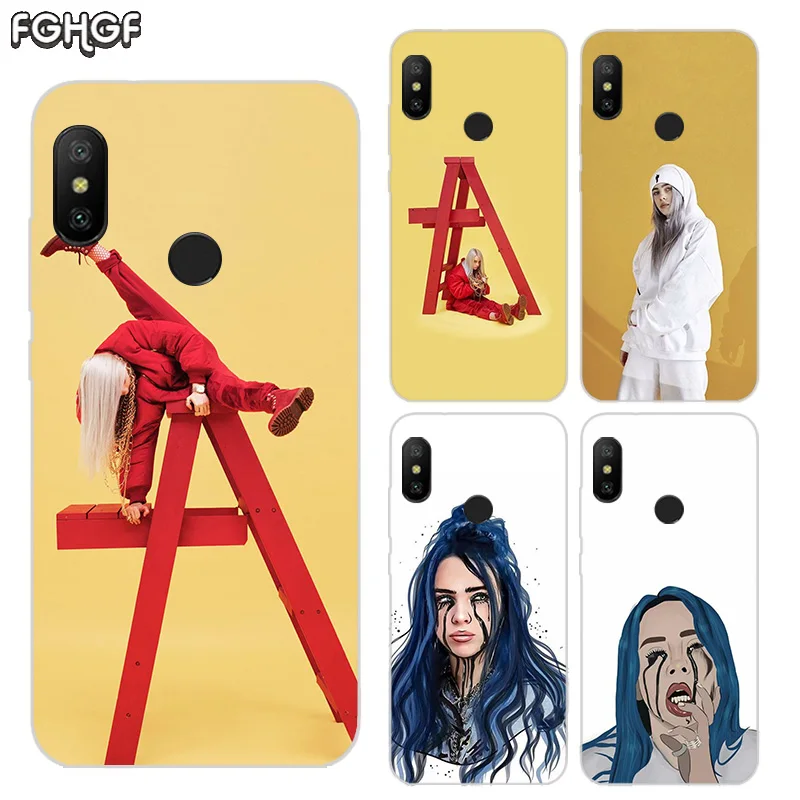 Printed Silicone Case For Xiaomi Xiomi Redmi Note 7 3 4 4A 4X 5 5A Plus 6 Pro 6A S2 Heart Cover Billie Eilish Independent sing |