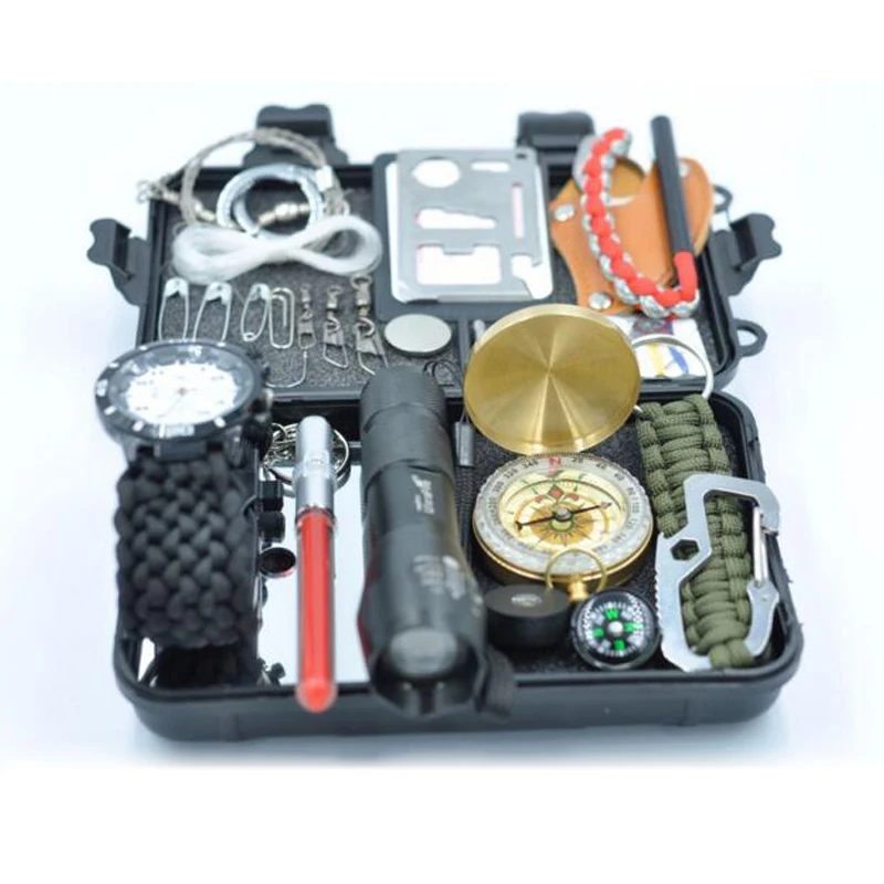 

Safe Wilderness Survival Car Travel First Aid Kit Medical Bag Outdoors First-Aid Kit Camping Emergency Kit Treatment Pack Set