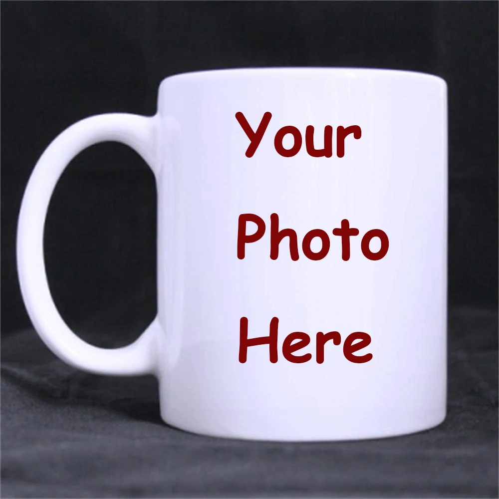personalized photos Mugs coffee mugs ceramic Tea travel porcelain decal