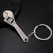 Мини металлический Регулируемый инструмент гаечный ключ брелок кольцо брелок подарок Высокое качество Мода