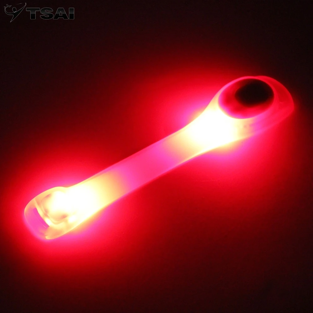 1Pc Reflective Safety Belt Arm Strap Night Cycling Running LED Armband Light