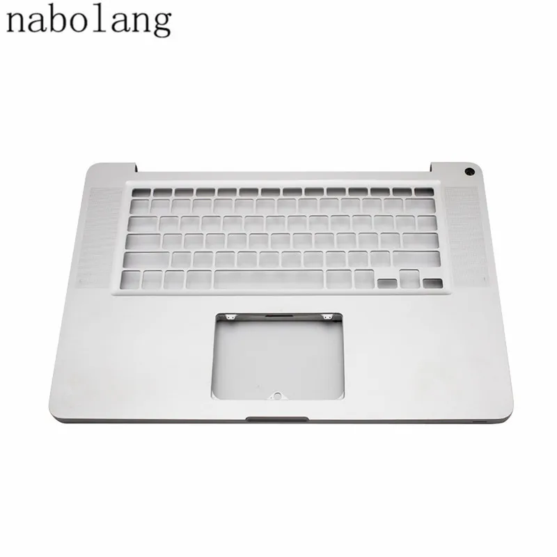 

Nabolang A1286 2010 97% New Sliver Top upper Case laptop keyboard cover without key-board For Macbook Pro 15" A1286 2010 laptop