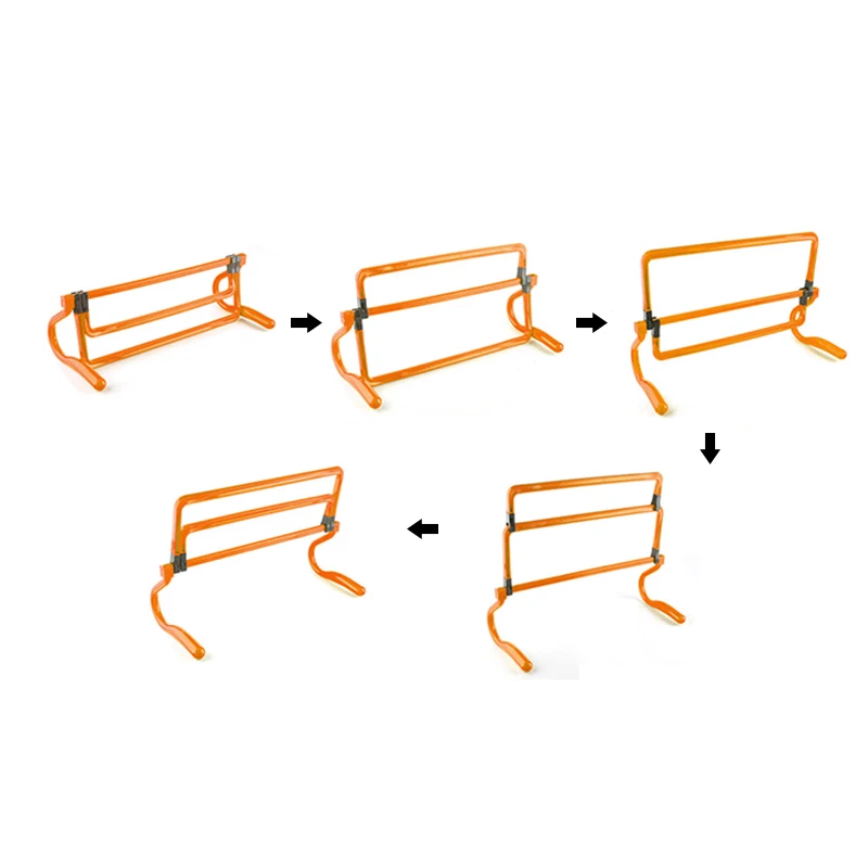 Высокое качество съемный Футбол обучение препятствие Спорт инструмент мини-препятствие полезно для Перейти Бег чувствительной Футбол
