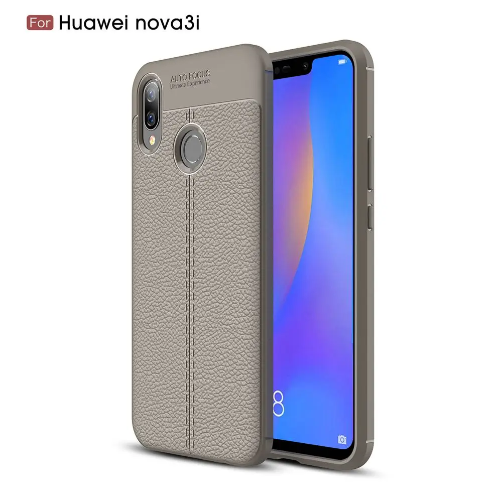 Для huawei P Smart Plus Полный Мягкий ТПУ силиконовый чехол для huawei Nova 3i Роскошные силиконовый чехол для huawei P Smart бампер