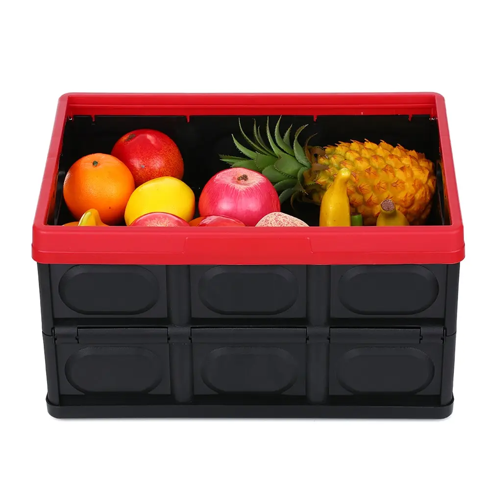 

Multifunctional Laundry Basket Storage Box Folding Crate Collapsible Containing Box Stackable Storage Bin Foldable Plastic Box