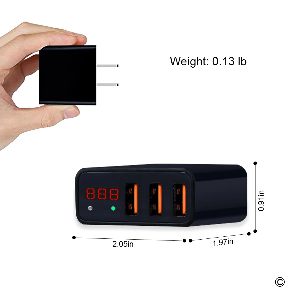 USB зарядное устройство для iPhone X 8 7 iPad быстрое настенное зарядное устройство адаптер 24 Вт 5 В для samsung S9 Xiaomi Mi 8 зарядное устройство для мобильного телефона
