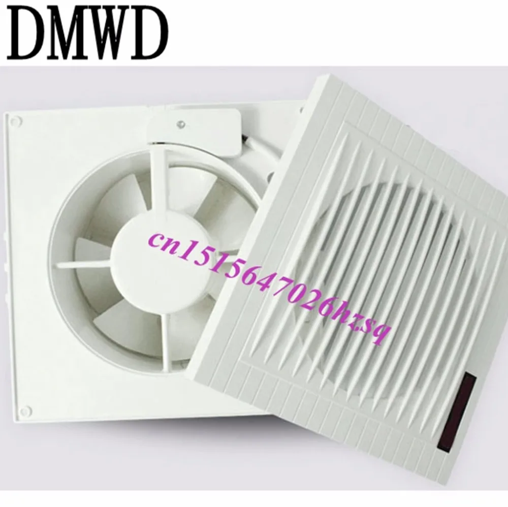 DMWD кухонный вентилятор 6 дюймов ультратонкий Расширенный ABS крышка высокого качества медный кухонный вентилятор для ванной комнаты вытяжные вентиляторы