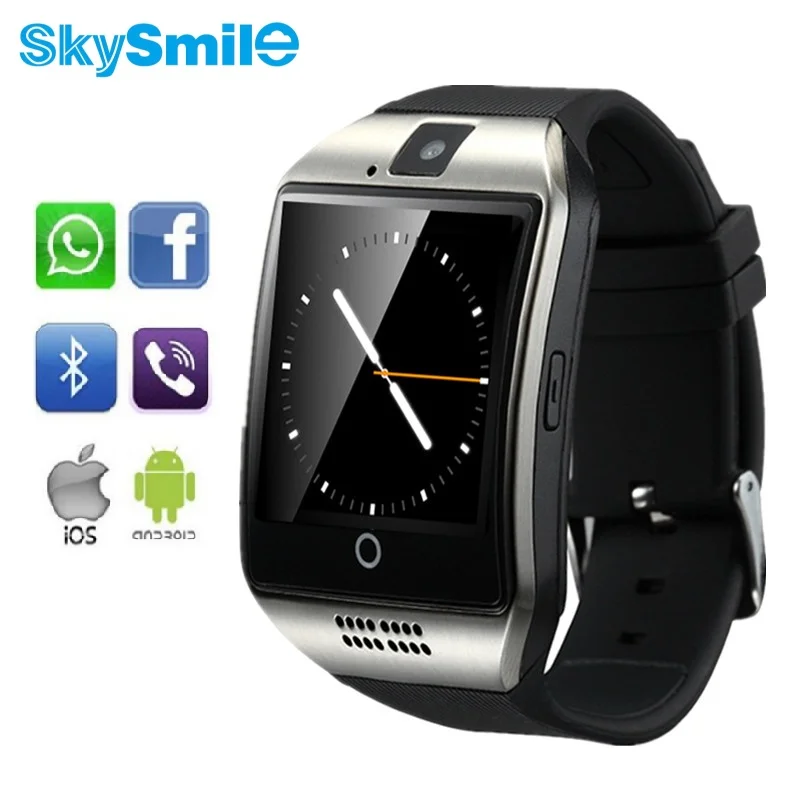 SkySmile Original Q18 Apro NFC font b Smart b font font b Watch b font Bluetooth
