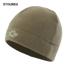 Осенне-зимние уличные флисовые шляпы, ветрозащитные мужские и женские походные кепки, теплая флисовая рыболовная велосипедная Кепка, Охотничья Военная тактическая Кепка s