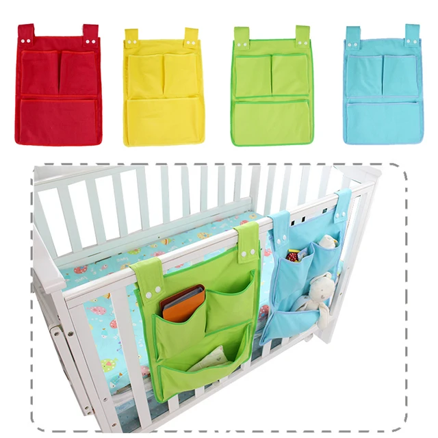 Baby Bed Hanging Storage Bag Cotton Newborn Crib Organizer Toy Diaper Pocket For Bedding Set Accessories In Bags From Home Baby Bed Hanging Storage Bag Cotton Newborn Crib Organizer Toy Diaper Pocket For Bedding Set Accessories In Bags From Home