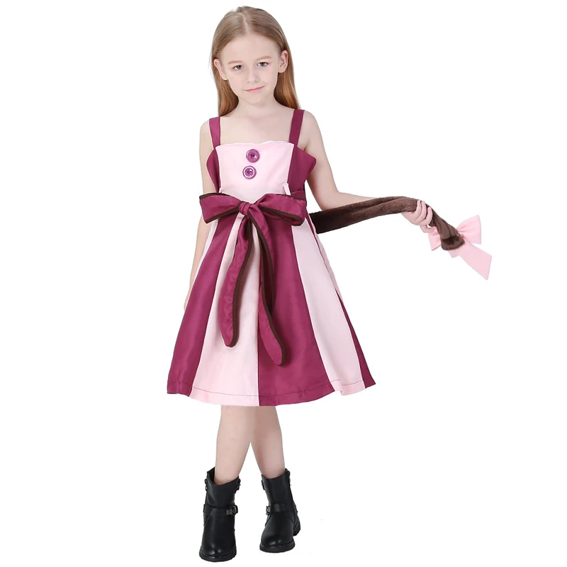 H& ZY/маскарадный костюм «Алиса в стране чудес» для девочек; детские фиолетовые платья; детские маскарадные костюмы на Хэллоуин; Карнавальная одежда