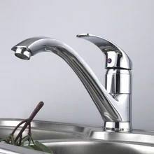 X8516K1-роскошный хромированный латунный материал кухонный кран