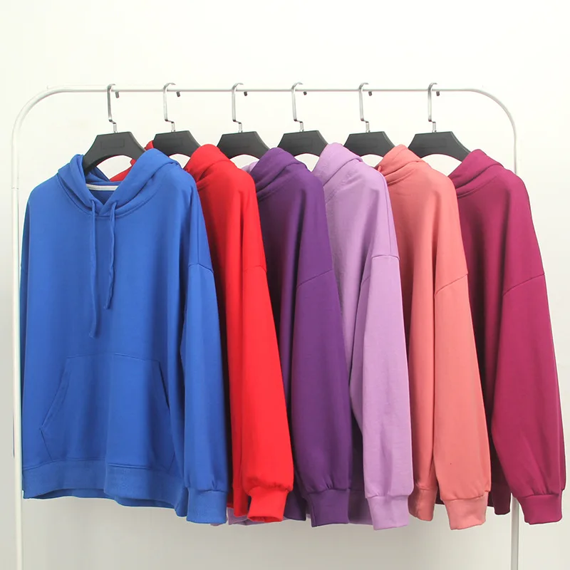 

Thick Loose Casual Velvet Sweatshirt Women 2019 Autumn Korean Long-sleeved Pullover Hooded Female Loose Hoodies Sweatshirt