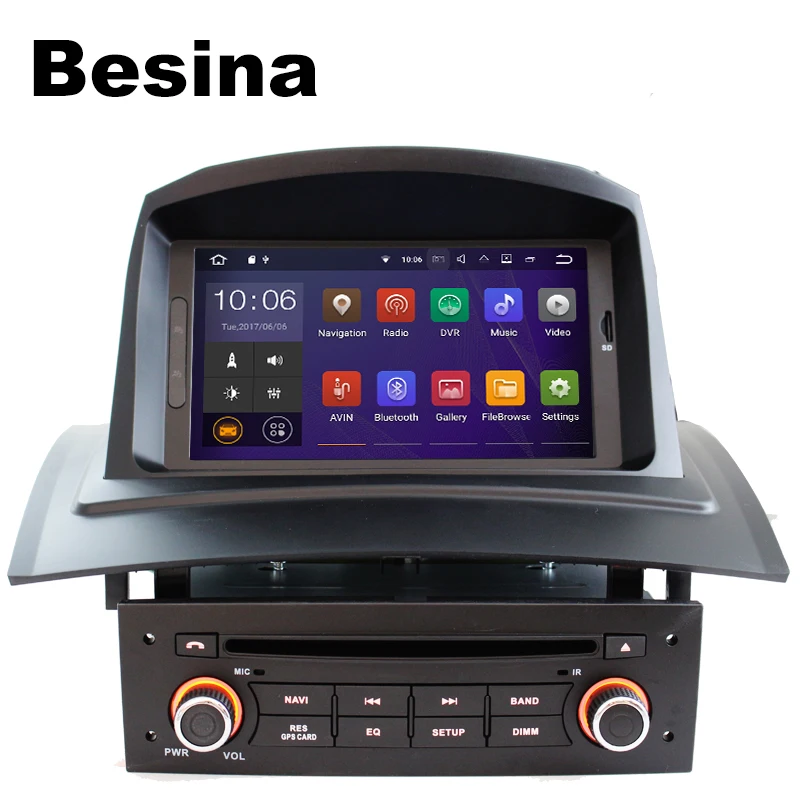 Besina 1 Din Android 7 1 1 font b Car b font DVD Player for RENAULT