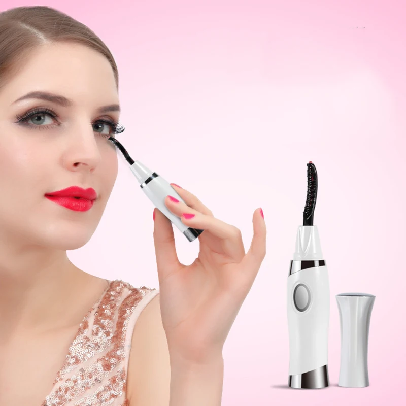 Electric Heated Eyelash Curlers Long Lasting Eyelash Perm Heated Makeup